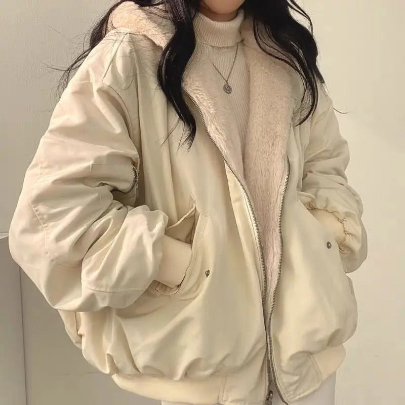 Corey | Veste d'hiver confortable à double couche de style coréen