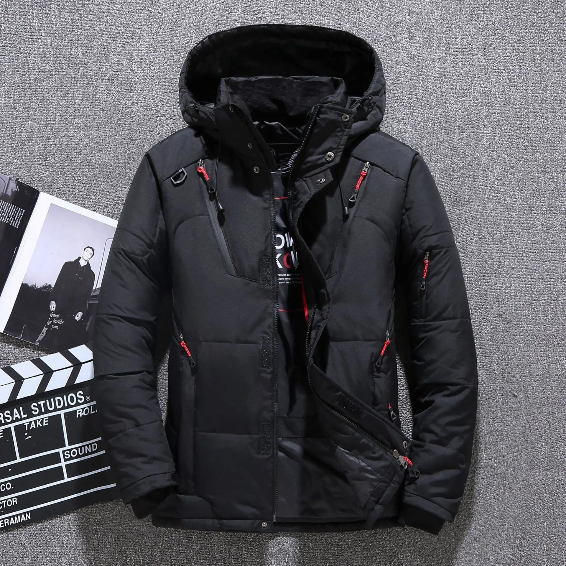 Basinner™ × Wind- und wasserdichte Jacke