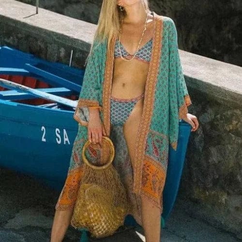 Kimono de plage vintage