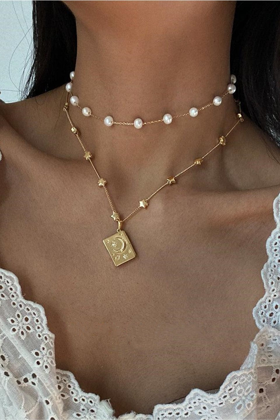 Collier pliable avec constellation « Tu es mon âme sœur »