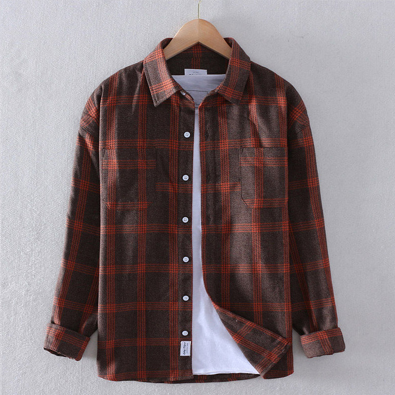 Oliver – chemise à carreaux moderne et élégante